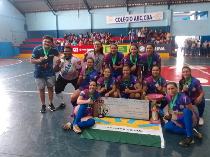 Chapadão do Sul é campeão da Copa Morena de Futsal Feminino
